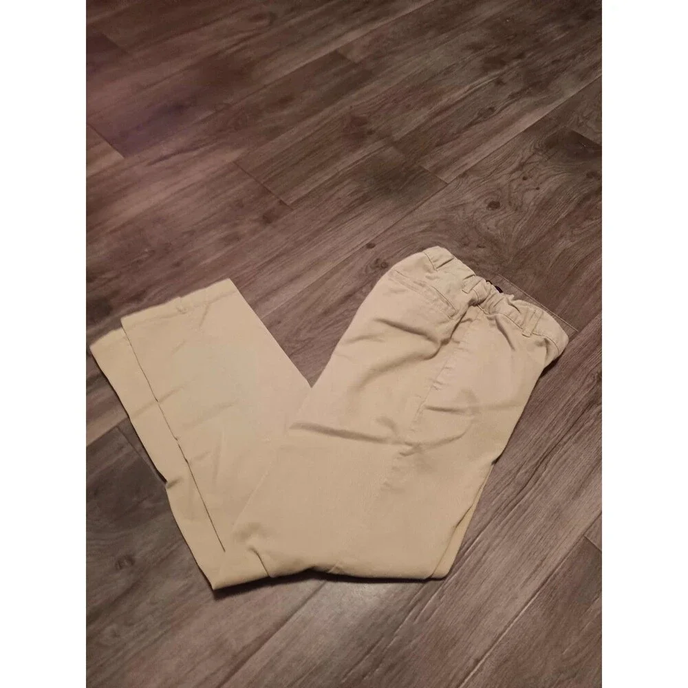 Children Place Brown Adjustable Waist Pants Youth Boys Sz 12